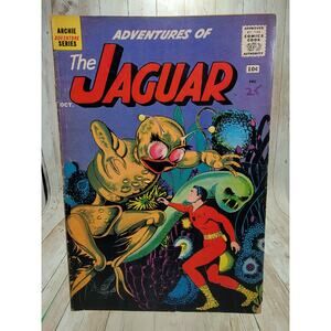 Adventures of the Jaguar #2 Radio / Archie Comic 1961